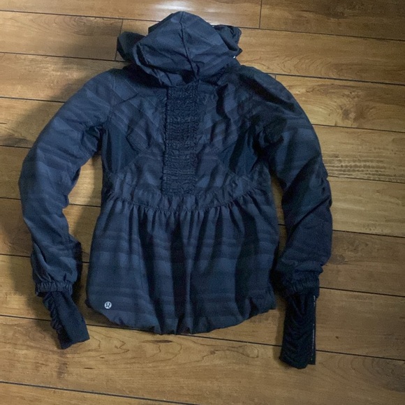 Lululemon Athletica Black Windbreaker Jacket - Picture 7 of 7